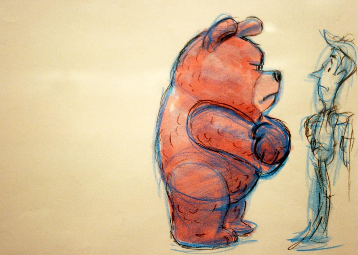 penkala:  cabei de lembrar da gurizada da animação da UFPel. animationart:  Lotso