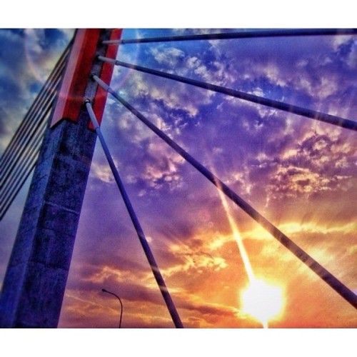bridge.beam #sun #bridge #cloudporn #iphonesia #iphoneography #jj #instagood #instagram #instamood #