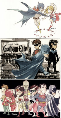 myprettyissuper:  Thank You cards by Dustin Nguyen