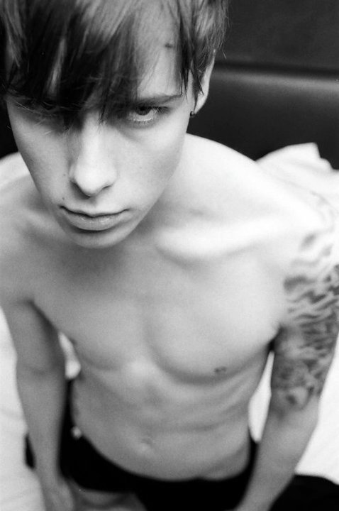 sean-clancy:Simon Nygard by Justin Violini  Happy Birthday to Simon Nygard!  Shot last January for Client Magazine while in Paris on Illford HP5 400 35mm film. 