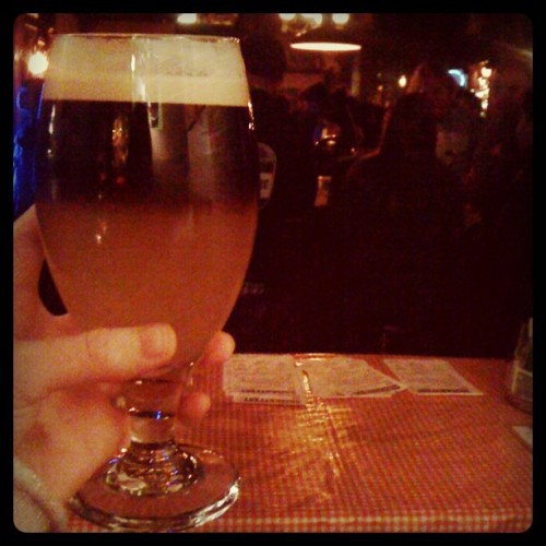 The Layer Cake (chocolate stout &amp; smoked apple cider) (Taken with instagram)