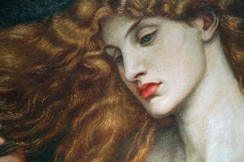 forgottenantiquities: Rossetti’s Lady Lilith (1866), detail. 