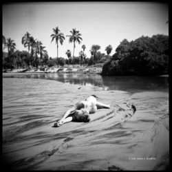 Brooke Lynne - Mark C Haskins &ldquo;Brindled Lagoon&rdquo; Todos Santos, Mexico. Shot with a Holga.