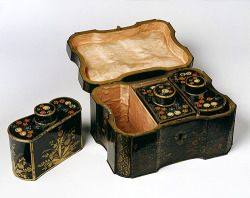 interwar:  Tea chest, French, ca. 1740-1770. (x) 