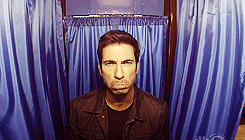 quellary-deactivated20150628:  Dylan McDermott gets scared on Ellen. 