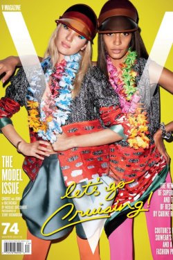 miguelurbina:  Candice Swanepoel and Joan Smalls by Terry Richardson for V Magazine 2011. 