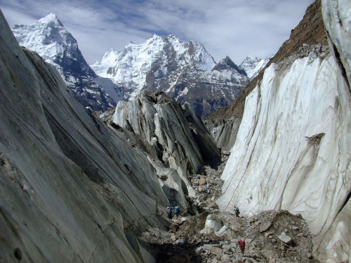 photo by Edward Seto on Flickr.Kunyang glacier - Karakoram Mountains, Pakistan.