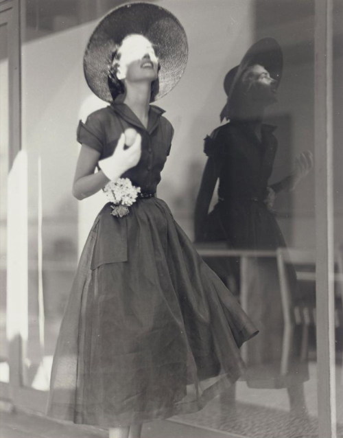 firsttimeuser:Frances McLaughlin-Gill. Theo Graham at the Museum of Modern Art, for Glamour Magazine