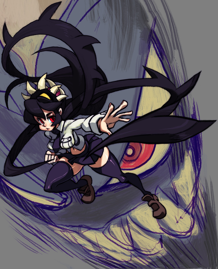 honekoneko-chan:  Skullgirls and their action portraits. 