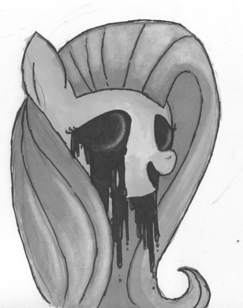 spaceagedpolymer:  Scary pony is best pony.   omg <3 Ok, NOW i’m going to bed. Now that tumblr has allowed me to capture this moment on my mental canvas. Pleasant dreams!~