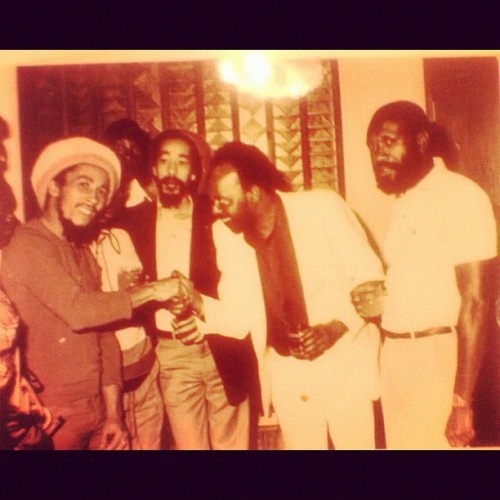 #throwbackthursday my gramps in the all white suit🍸 & Nesta! 🆒 (Taken with instagram)