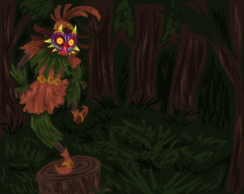 malevolentmask:  Just Skull Kid from Majora’s Mask.