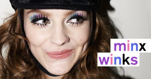 Check out these Anna Sui colored eyelashes!  Get the details on nylonmag.com