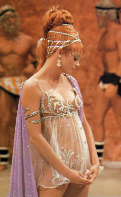 vintagegal:  Juliet Prowse plays Aphrodite