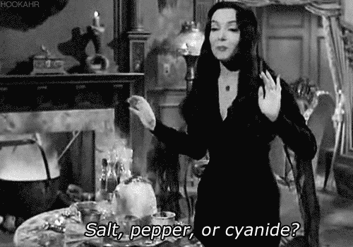 hookahr: Tea? Salt, pepper, or cyanide? 