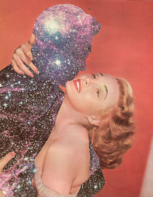 saatchionline:  Antares and Love #2 Collage by Joe Webb Lewes, UKPrint: ฤ.00 