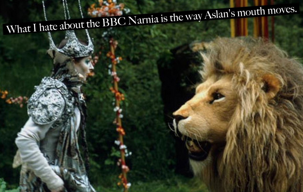 Narnia Confessions — Liam Neeson is the perfect voice for Aslan. Helped