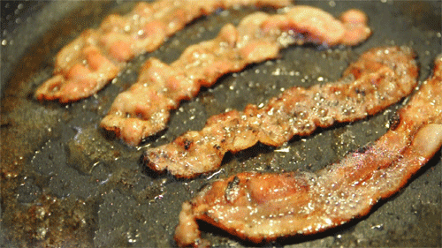 bootyoftheday:  Dat sizzle…  toptumbles: Bacon Porn (NSFW)  