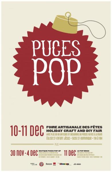 Hey Montrealers (and nearby neighbors). Skip the pre-Xmas hell that is downtown and head to Puces Pop Holiday Craft and DIY Fair instead. The weekend event is the perfect antidote to black Fridays, obnoxious holiday music and plastic bags brimming...