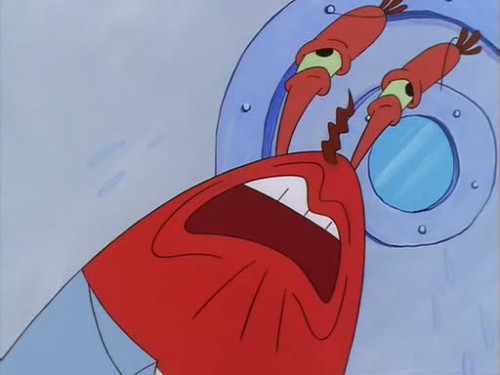 aloadofbarnacles:  There’s literally nothing I love more than screen capping Mr. Krabs’ 