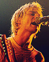  ★ Kurt Cobain“Wanting to be someone else is a waste of the person you are.”Kurt <3