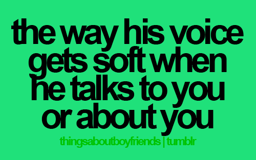 Things About Boyfriends
