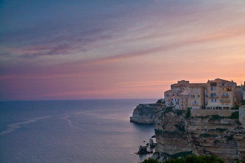 photo by eldrytch on Flickr.Sunset in Bonifacio - a commune at the southern tip of the island of Cor