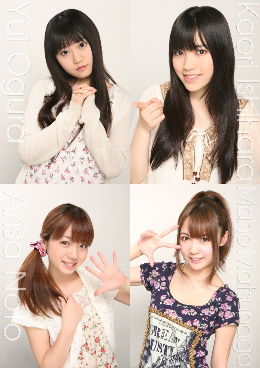 animage:  能登有沙、小倉唯、石原夏織、松永真穂 http://animage.tumblr.com/