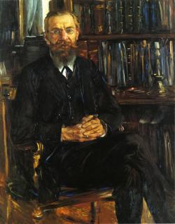 peira:  Lovis Corinth:  Portrait of Eduard