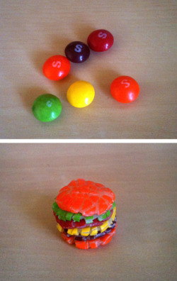 epic4chan:  recipe for Skittles burger 