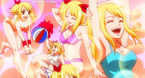 happymander:  “What I want isn’t money, pretty dresses, or fortune forced upon  me, I’m not Lucky Lucy of Heartfilia anymore, Fairy Tail recognizes me  as just Lucy and my other family, it’s a far more loving family than  this!” — Lucy Heartfilia 