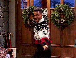 draco-theever-malfoy:  I DONT CARE WHAT KIND OF BLOG YOU HAVE EVERYONE NEEDS A DANCING FESTIVE CARLTON   BECAUSE DANCING FESTIVE CARLTON! :D