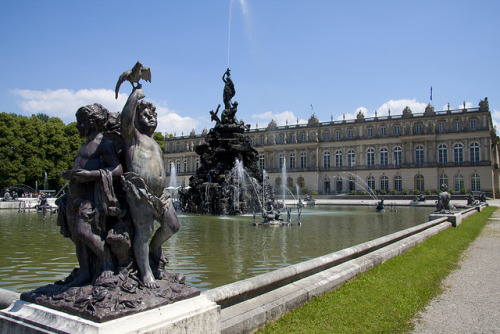 by Ghost_of_a_rose on Flickr. Schloss Herrenchiemsee is a complex of royal buildings on the Herrenin