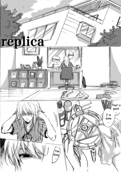 yadonushisama:  ryobkr:    REPLICA by Goendama    omfg Ryou spent years replicating the Ring just to talk to Bakura ;A; 