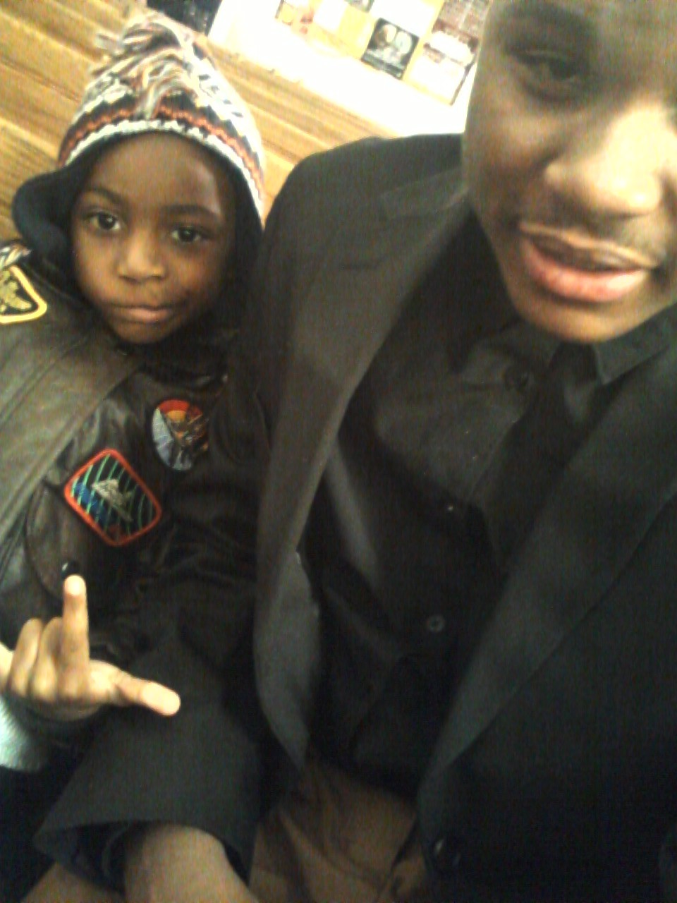 What can I say we brothers..