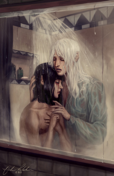 foxyfussings:Here by my side, an angel Here by my side, the devil Never turn your back on me Never t