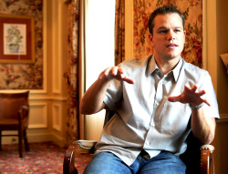 celebritymeat:  Matt Damon.