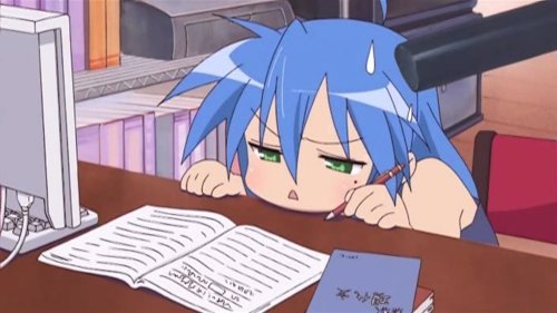 Esse sou eu tentando estudar: