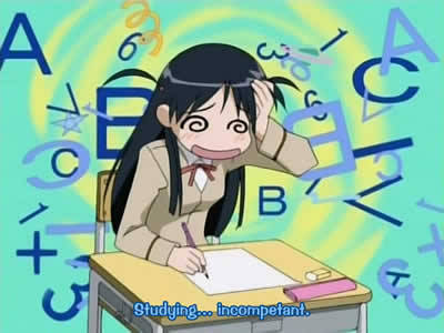 Esse sou eu tentando estudar: