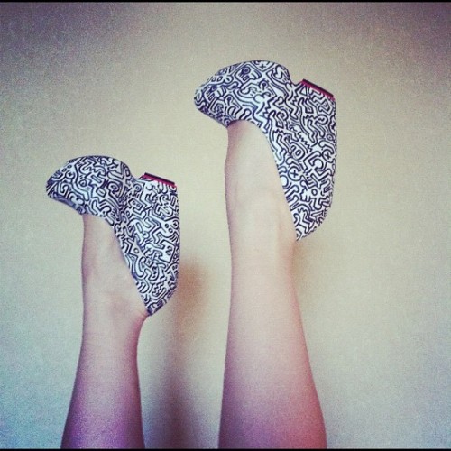 One more photo!! I just love them so much. #shoes #heels #kirkwood #keithharing (Taken with instagra