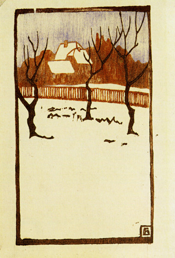 Fritz Bleyl, Winter 1905