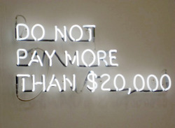 visual-poetry:  “do not pay more than .000”