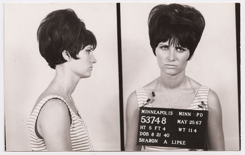 hellolittledaisy:60’s women mugshots