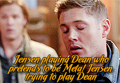 slavingpeoplesacrificingthings:  jaredbottoms:  All the different ‘characters’/variations of Dean Jensen has played. [Sam]    Also:       i think we all know which one’s our favourites 