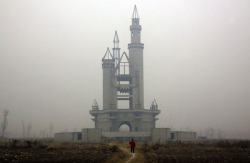 cigarettesandcologne:  matthewnathaniel:  China’s abandoned wanna be Disneyland called Wonderland.  there’s so much beauty in the breakdown.  