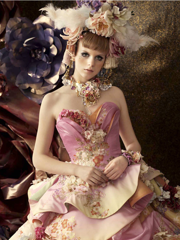 Life's Sweet Essentials — the pink dress is heavenly… is that sakura ...