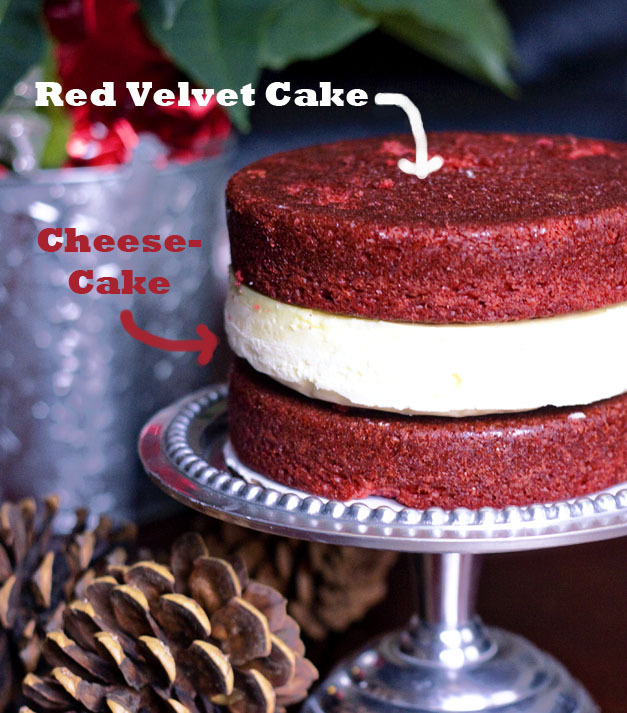 aphoenixdisplaced:  cupcakes-for-breakfast:  Sweet Tooth: Red Velvet Cheesecake Layer