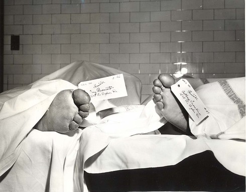 forensicsandpathology:  Definitions of Types of Death In a practical  sense, however, the exact moment at which a person is  “dead” is an  argument over a very fine point indeed.  The fact remains  that humans  do die.  Death does eventually occur