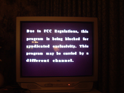 "The Revolution Will Not Be Televised." The Above Message Appeared Suddenly On Screen While Vacationing