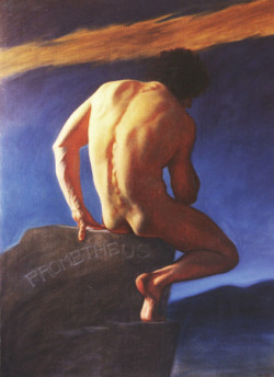 Prometheus, John Woodrow Kelleyoil on canvas